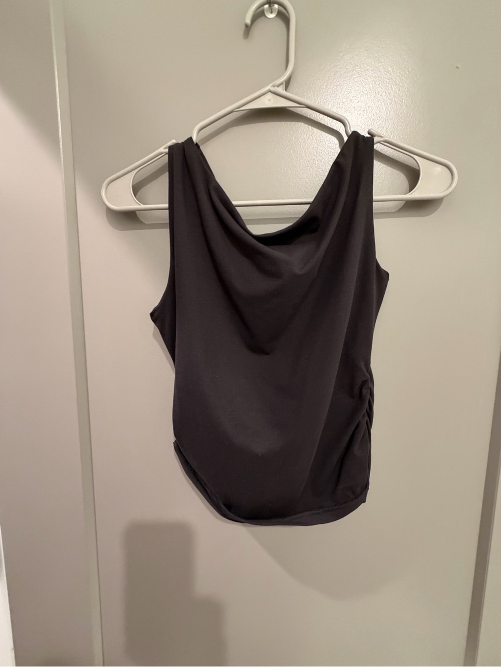 Amazon Black Cowl Neck Camisole Tank